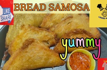 Bread Samosa||Bread Recipe||Easy Snack for Lockdown!!