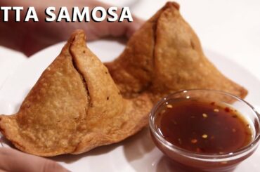 Street Style ATTA SAMOSA Recipe - Healthy Aloo Samosa CookingShooking