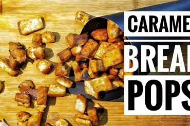 Caramel bread pops | yummy and easy snack for kids | super simple recipe