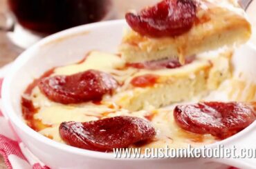 Microwave Keto Pizza Bread Recipe - Healthy Food For Family