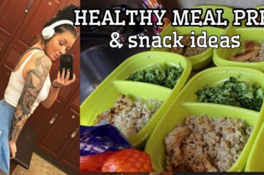 HEALTHY MEAL PREP | SNACK IDEAS | Quick & Easy | Alexis Luft