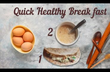 Quick and Healthy Breakfast | ShaGlitz