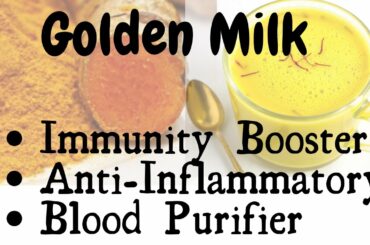 Golden Milk | Anti-inflammatory drink | Easy and Healthy Recipes