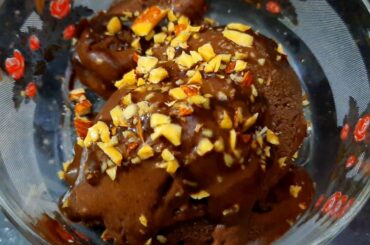 Homemade Banana chocolate icecream | #Healthy recipes | No cream & sugar | Tasty | Anju's cooking