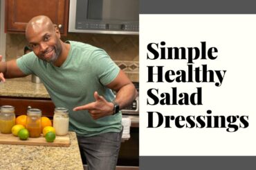 | Simple Healthy Salad Dressing Recipes | Sculpting Fit Bodies |