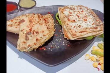 SANDWICH WITHOUT BREAD (2 METHOD) | BOMBAY SANDWICH | LEFTOVER CHAPATI RECIPE | टेस्टी रोटी सैंडविच।