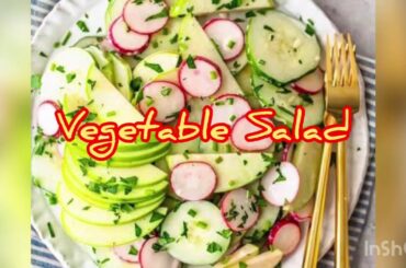 Fun activity 12: Vegetable salad by Nakshathra, a 4 year old girl