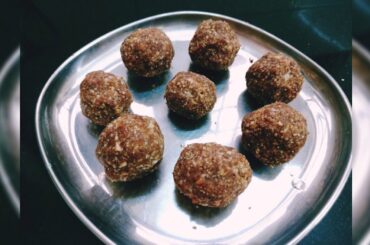 2 Ingredients 2 Minutes Fireless Snacks Recipe | Tasty and Healthy Peanut Laddu | Kadalai Urundai