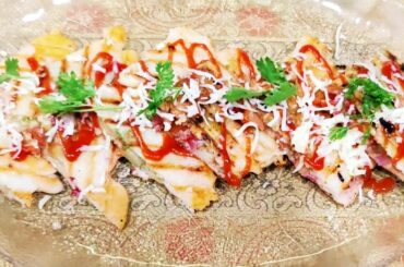 बिना ब्रेड के बनाए सैंडविच क्रिस्पी टेस्टी व हेल्दी | Quick Sandwich Recipe, Veg Sandwich Recipe