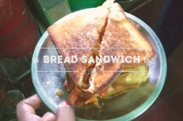 Veg Sandwich recipe, Quarantine time snacks.