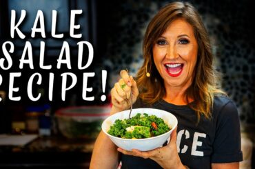 Easy Salad Recipe For Weight Loss - Kale Salad
