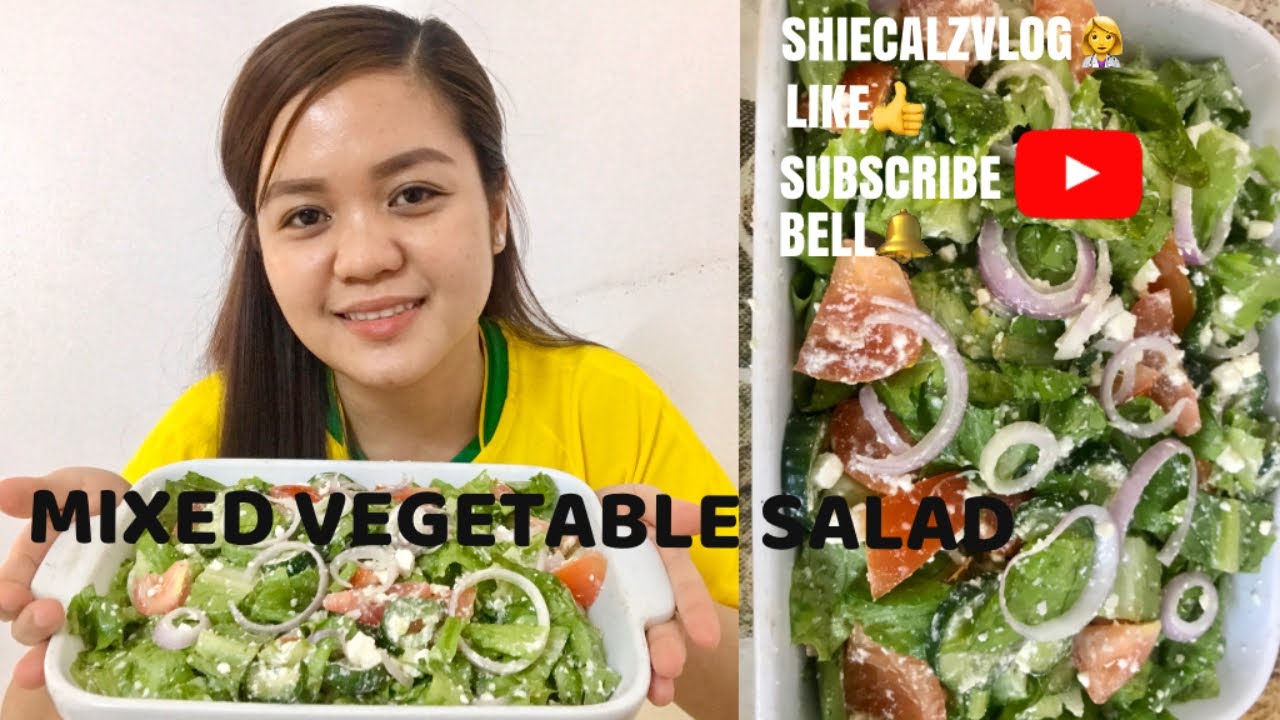 MIXED VEGETABLE SALAD RECIPE |How I Make My Vegetable Salad |Easy Recipe |KSA Life |ShieCalzVlogs MIXED VEGETABLE SALAD RECIPE |How I Make My Vegetable Salad |Easy Recipe |KSA Life |ShieCalzVlogs