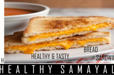 Spicy Bread Sandwich(Spinach added) / Quarantine snack/ 10 Mins Bread Sandwich Recipe/ GoPro Samayal