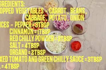 LOW CALORIE VEG FRIED RICE RECIPE (280Kcal)