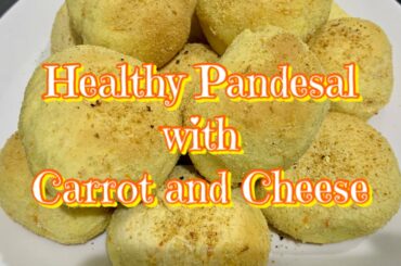 Healthy Pandesal with Carrot & Cheese /Toddler Snacks