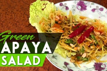 Green Papaya Salad | AssorTeeVee