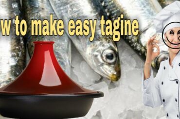 how to make easy Sardine and Potato Tagine | healthy recipes |moroccan meal