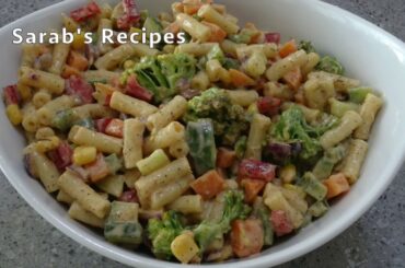 MACARONI SALAD | Healthy recipe | Quick & Easy recipe | Sarab's Recipes