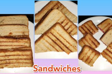 Creamy coleslaw sandwich recipe, mayonnaise veg sandwich peanut butter jam Sandwich and jam sandwich