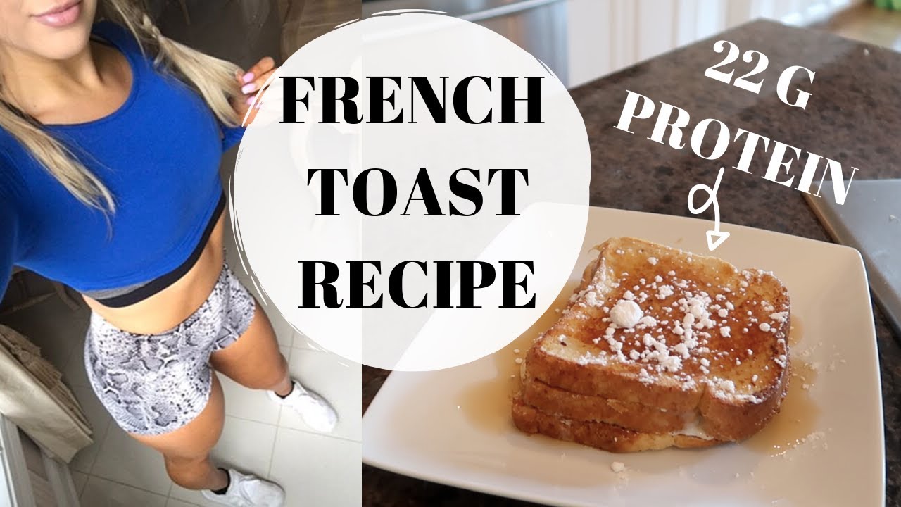 LOW-CALORIE FRENCH TOAST RECIPE | (high protein, simple & quick) LOW-CALORIE FRENCH TOAST RECIPE | (high protein, simple & quick)