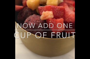 HOW TO MAKE A DELICIOUS SMOOTHIE | SMOOTHIE RECIPE | HEALTHY BREAKFAST IDEAS