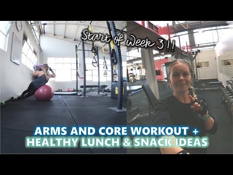 ARMS & CORE WORKOUT + A Healthy Lunch Idea! ARMS & CORE WORKOUT + A Healthy Lunch Idea!