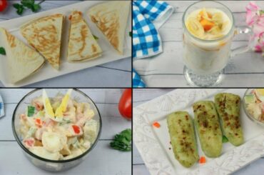 ইফতারের জন্য তেলছাড়া খুবই মজার ৪ পদের স্বাস্থ্যকর আইটেম | 4 healthy Recipes | Iftar Recipe Bangla