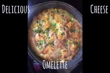 Cheese Egg Omelette - DIY - At Home - Quick Recipe - Lite and Healthy Breakfast - 2020