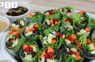 How To Make Spring Rolls | Healthy Salad Recipes