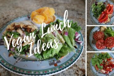 Vegan Lunch Ideas! (Spring Inspired and Healthy!)