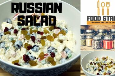 Russian Salad | Best Healthy Salad Recipe By FOOD STALL