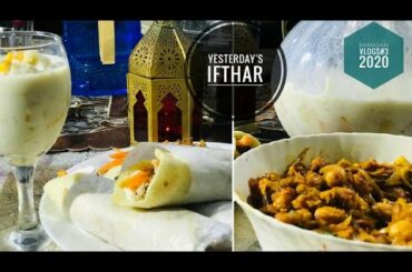 Yesterday's Ifthar/Recipes of Shavarma/Refreshing healthy drink/Channa roast/TasteTours Shabnahasker