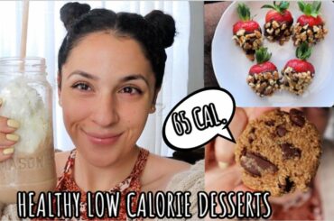 5 HEALTHY SUMMER DESSERTS 2020 | low calorie & easy