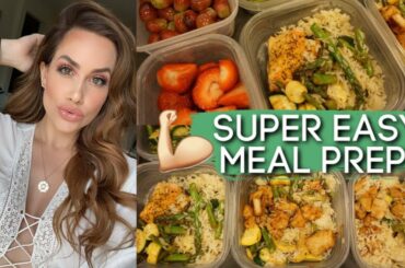 $25 Weight loss meal prep | SUPER EASY & only takes 1 hour!
