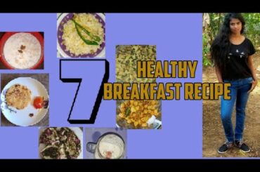 7 Healthy Breakfast Recipe //easy and tasty// in 10 mins