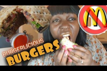 BURGERLICIOUS BURGER || McDonalds Who?|| Healthy