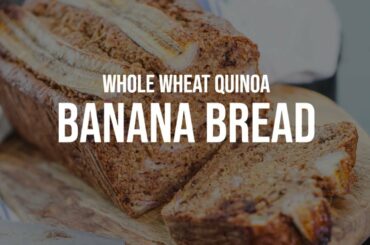 Banana Bread, Easy and Healthy with Quinoa