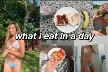 what i eat in a day as a 16 year old | healthy & yummy