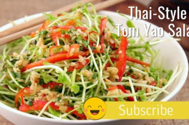 Healthy Recipes-Thai Salad-Diet-No Exercise- yum!