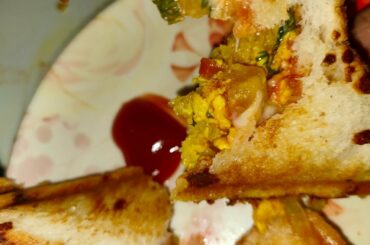 Egg Bhurji Sandwich | Grilled Egg Cheese Sandwich | Egg Sandwich Recipe | Egg Recipe | YouTube |