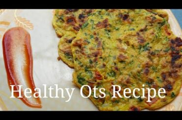 Healthy #Ots paratha Recipe for Weight loss | ওটস পরোটা রেসিপি