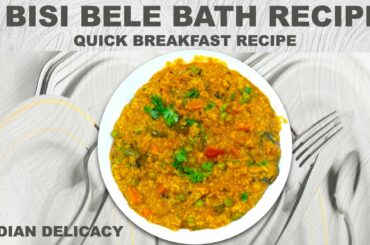 BISI BELE BATH | BISIBELE BHATH | INDIAN WEIGHT LOSS RICE RECIPE | HEALTHY RICE by R Sridevi Online
