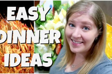 WHAT'S FOR DINNER | EASY QUARANTINE DINNER IDEAS