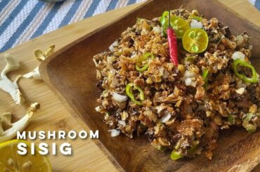 Mushroom Sisig | Meat-Free Mushroom Sisig | Healthy Sisig Recipe