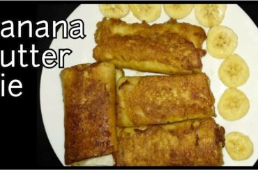BANANA BUTTER PIE | easy steps | Breakfast ideas