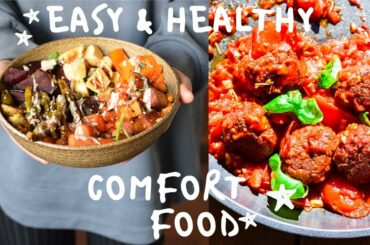 Vegan Quarantine COMFORT Food Recipes | Easy & Healthy