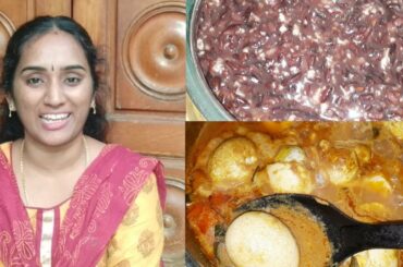 Easy and healthy recipes for lockdown|Sunday vlog|Black rice pongal|Muttai Kulambu|New Kitchen set