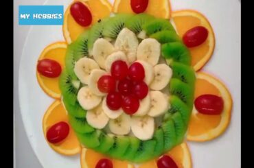 Fruit salad Easy Salad Decoration Ideas | Healthy Salad Design | Easy salad decoration