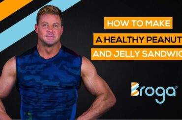 How To Make A Healthy Peanut Butter and Jelly Sandwich (PB&J)
