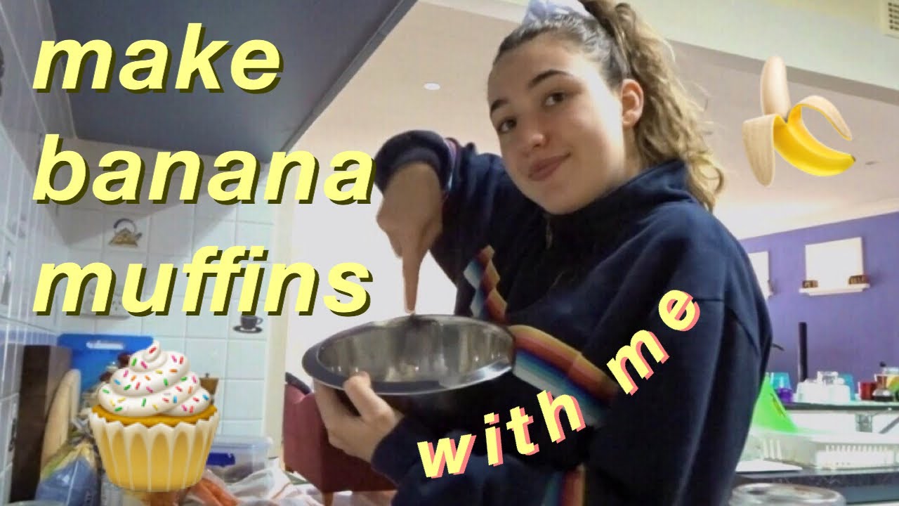 QUARANTINE COOKING: make healthy(ish) banana muffins w/ me!! QUARANTINE COOKING: make healthy(ish) banana muffins w/ me!!